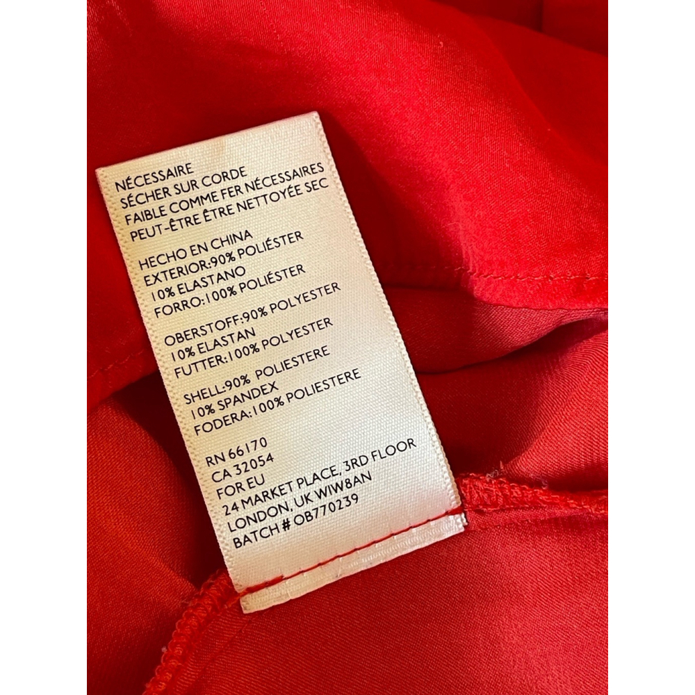 Urban Outfitters Midi Dress Size Medium Red - Picture 5 of 5